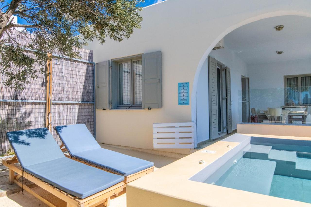 Villa With View Of Agios Ioannis And Pool With Jacuzzi Ngoại thất bức ảnh
