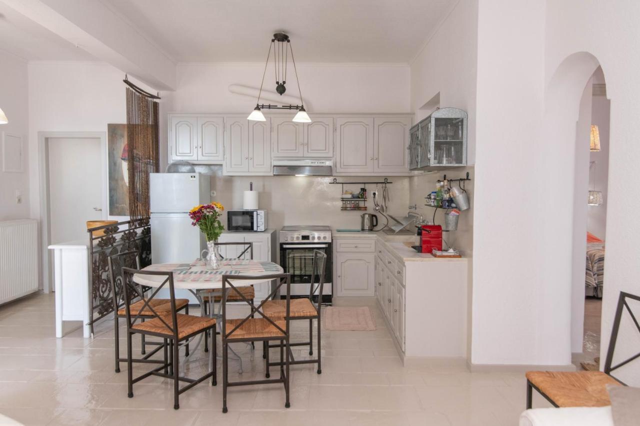 Villa With View Of Agios Ioannis And Pool With Jacuzzi Ngoại thất bức ảnh
